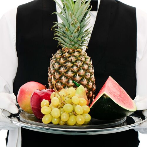 Full Service mit Früchten