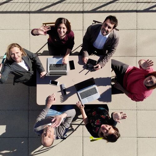 P-ART von oben – mit verstärktem Team